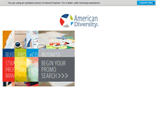 Tablet Screenshot of americandiv.com
